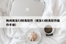 梅州用友t3财务软件（用友t3财务软件操作手册）