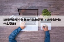 涂料行业哪个财务软件比较好用（涂料会计做什么费用）