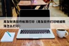 用友财务软件帐薄打印（用友软件打印明细账簿怎么打印）