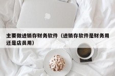 主要做进销存财务软件（进销存软件是财务用还是店员用）