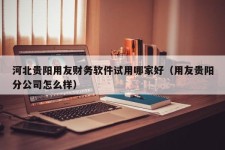 河北贵阳用友财务软件试用哪家好（用友贵阳分公司怎么样）