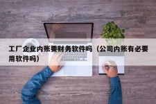 工厂企业内账要财务软件吗（公司内账有必要用软件吗）