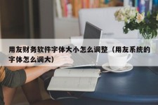 用友财务软件字体大小怎么调整（用友系统的字体怎么调大）