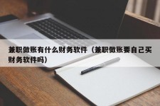 兼职做账有什么财务软件（兼职做账要自己买财务软件吗）