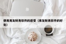 使用用友财务软件的感受（用友财务软件的好处）