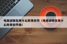 电商进销存用什么财务软件（电商进销存用什么财务软件做）