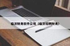 临沂财务软件公司（临沂招聘财务）