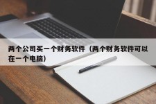 两个公司买一个财务软件（两个财务软件可以在一个电脑）